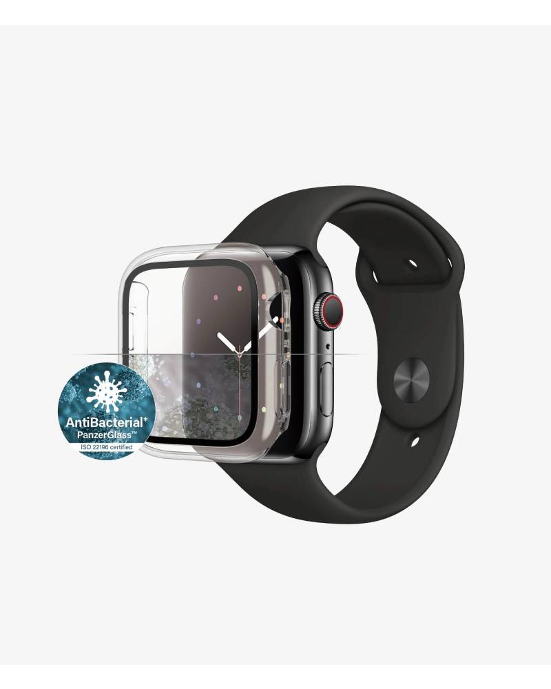 بانزر جلاس كفر وحامي شاشة لابل واتش (44mm) شفاف