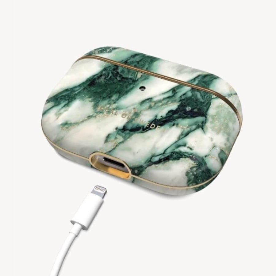 AirPods 3rd Generation Case, iDeal of Sweden, Marble - Green