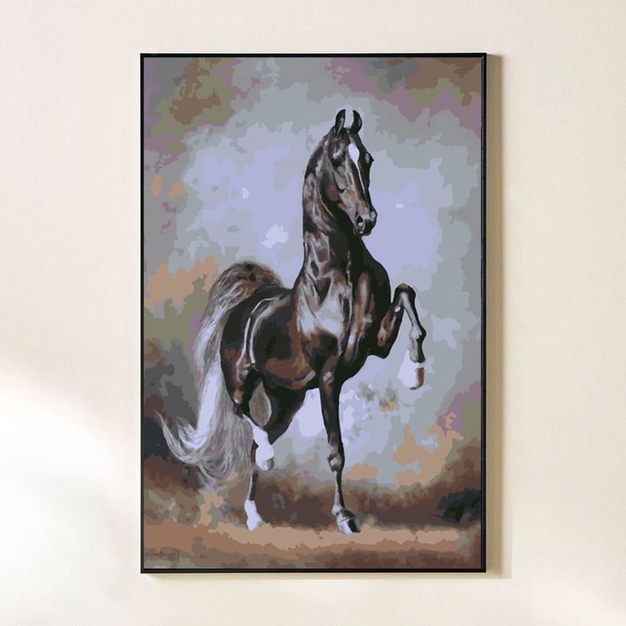 لوحة خيل CANVA127