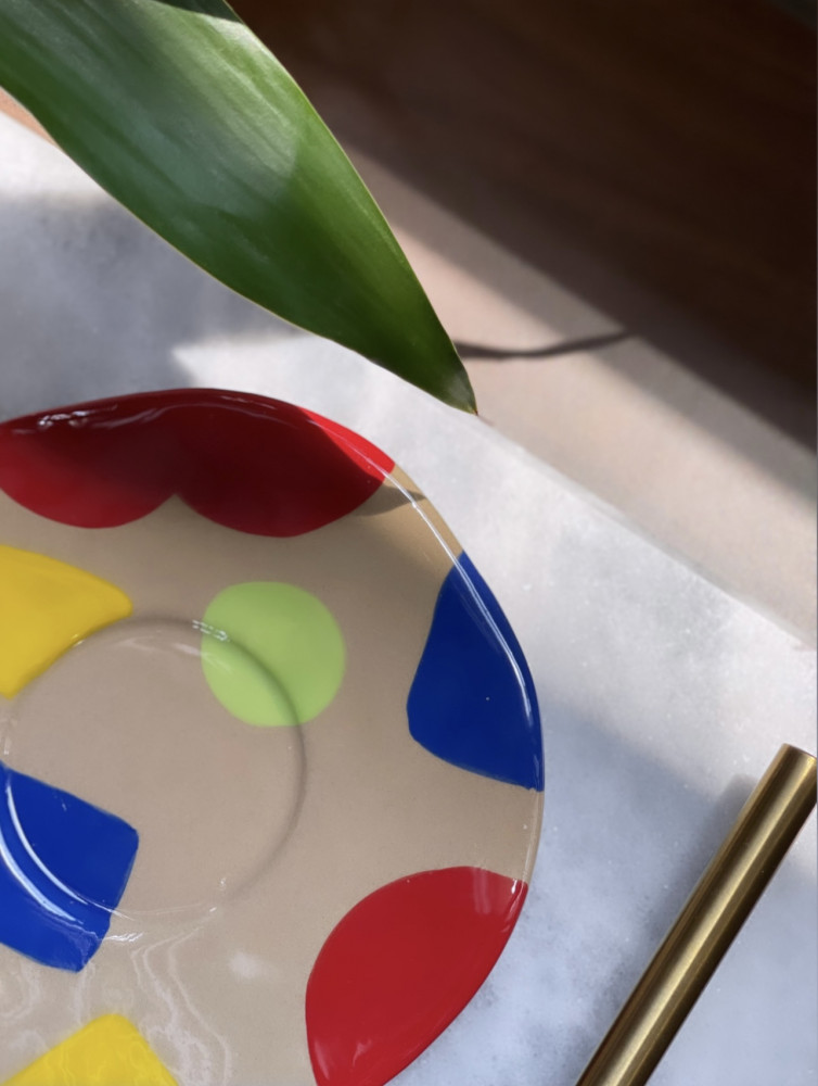 Colored cup