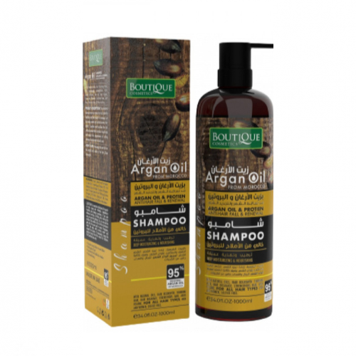 Boutique hair shampoo 1000 ml Moroccan argan oil