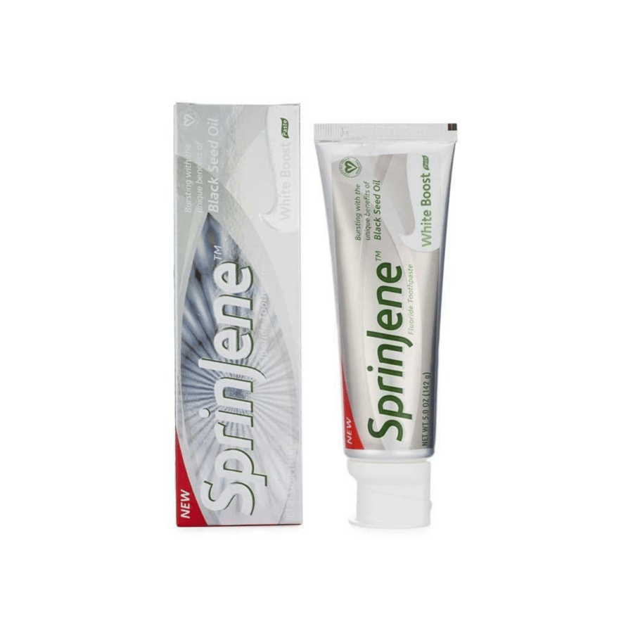 Springen White Boost Toothpaste with Black Seed Oil - 142g