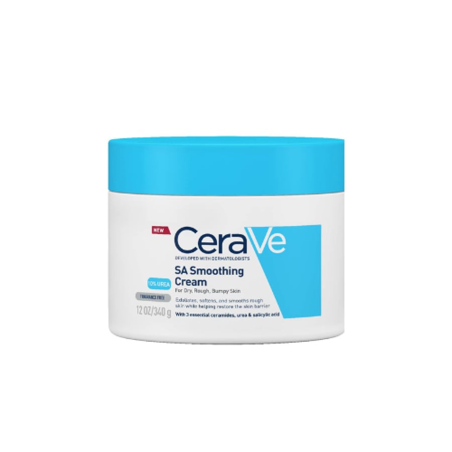 CeraVe Smoothing Cream for Rough and Dry Skin with Salicylic Acid 340g