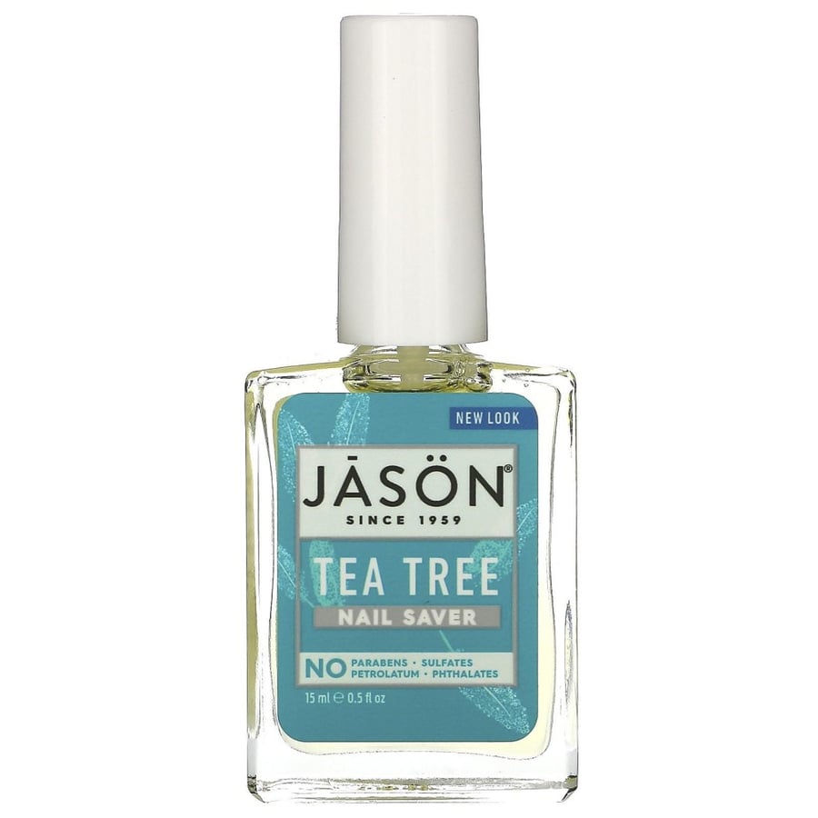 Jason Natural, واقي طلاء الأظافر، زيت الشاي، 0.5 أونصة سائلة (15 مل)
