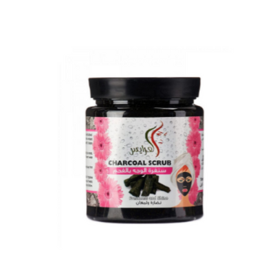 Al-Arayes facial scrub 700 ml with charcoal