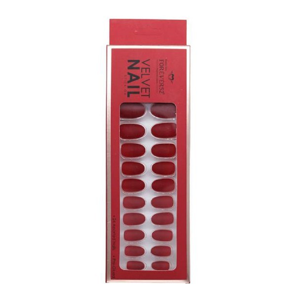 Forever 52 Velvet Nail Artificial Nails KFN001