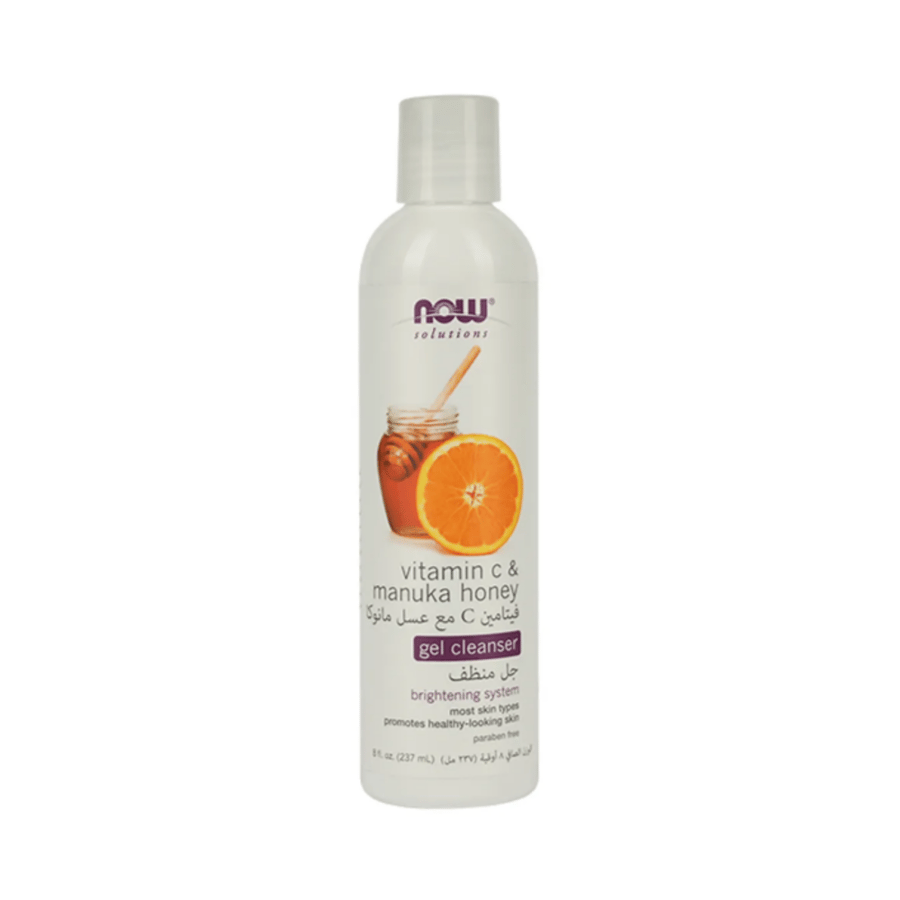 Now Cleansing Gel with Vitamin C and Manuka Honey - 237 ml