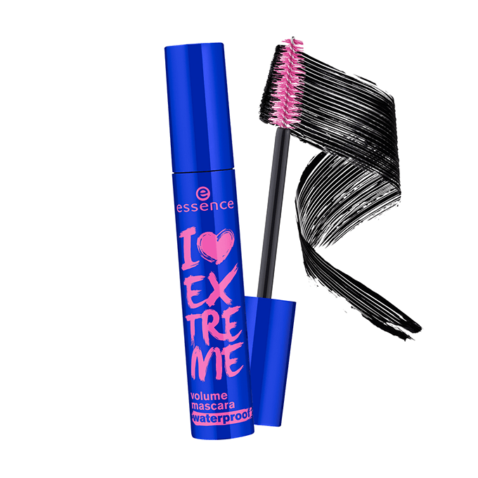 Essence I Love Extreme Waterproof and Volumizing Mascara, Black