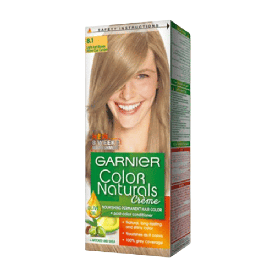 Garnier Color Naturals hair dye 8.1 light ash blonde