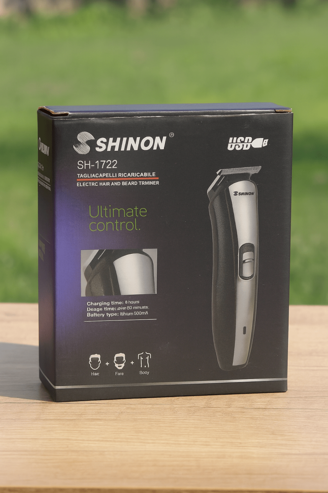 عرض ماكينة SHINON 3 في 1 + ماكينة Vintage T9 للتحديد مجاناً - قص وتشذيب احترافي
