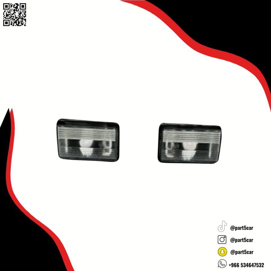 لمبه لوحه لاندكروزر و لكزس LX470 اصلي طقم