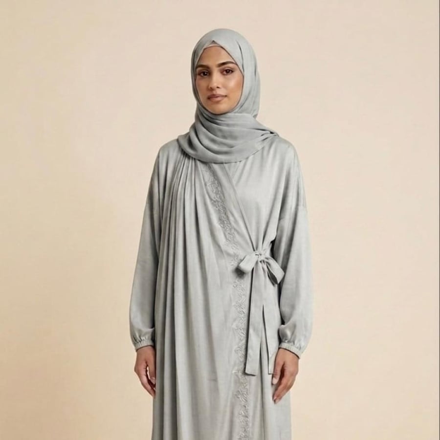 شرشف صلاة رصاصي مرد