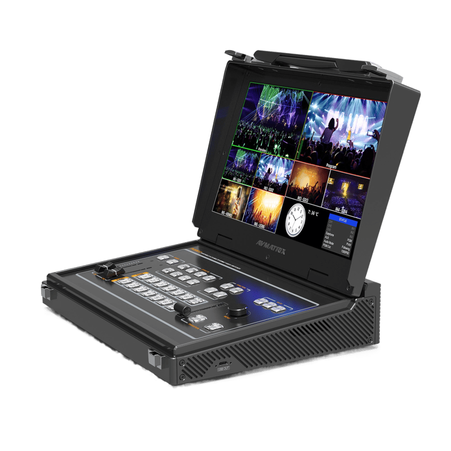 AV MATRIX Portable 6CH SDI/HDMI Multi-format Streaming Switcher