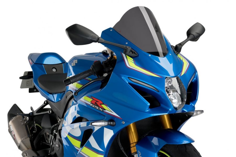 قزازة رياضيه لون شفاف من شركة بيوق الاسبانية للسوزوكي GSX-R1000/GSX-R1000R موديلات 2017-2025