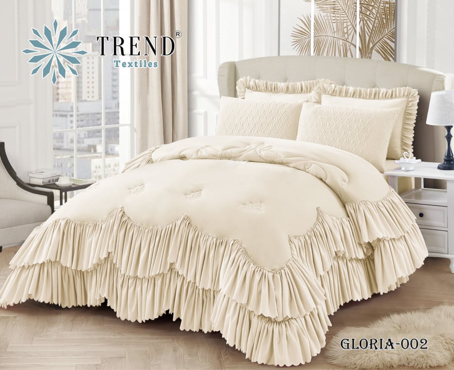 GLORIA-02 ديزاير مفرش نفر 3 قطع
