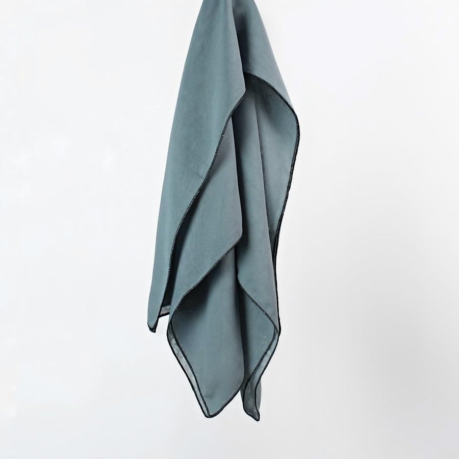 [Voile-LB1] - طرح بوال سماوي/رمادي