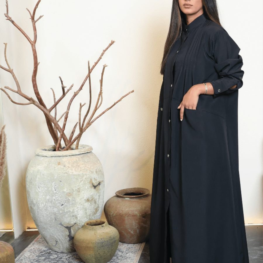 [MB2] - عباية تفته أسود