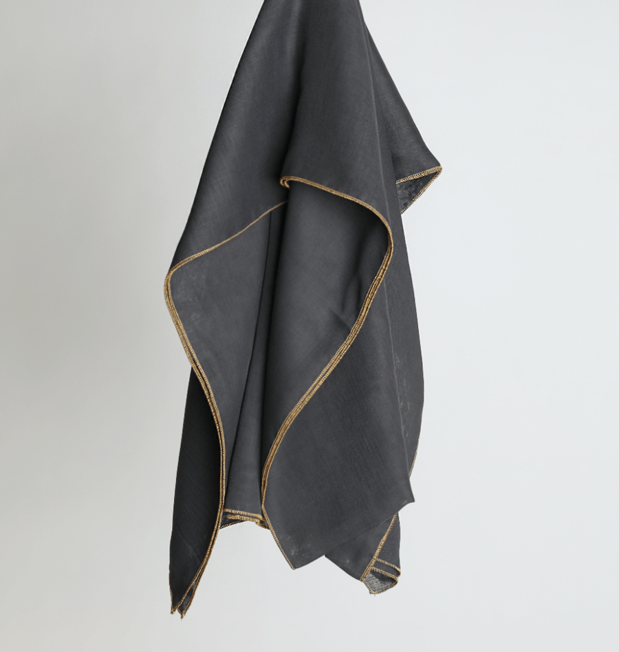 [Voile-GY2] - طرح بوال رمادي غامق