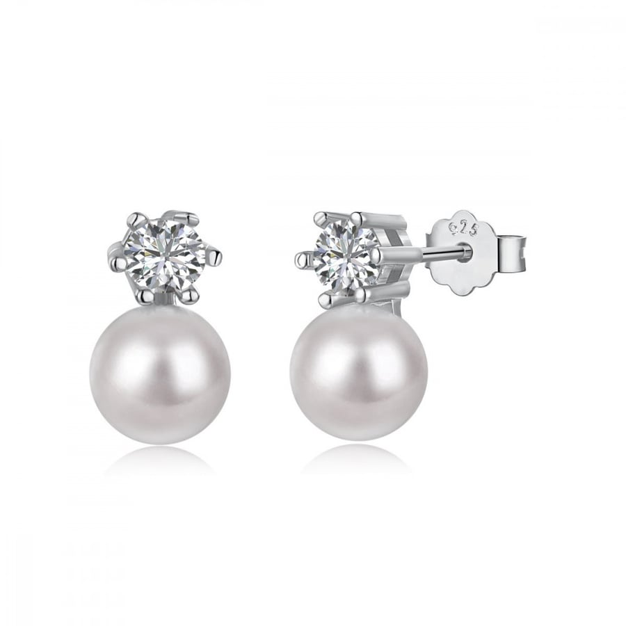Pearl earrings