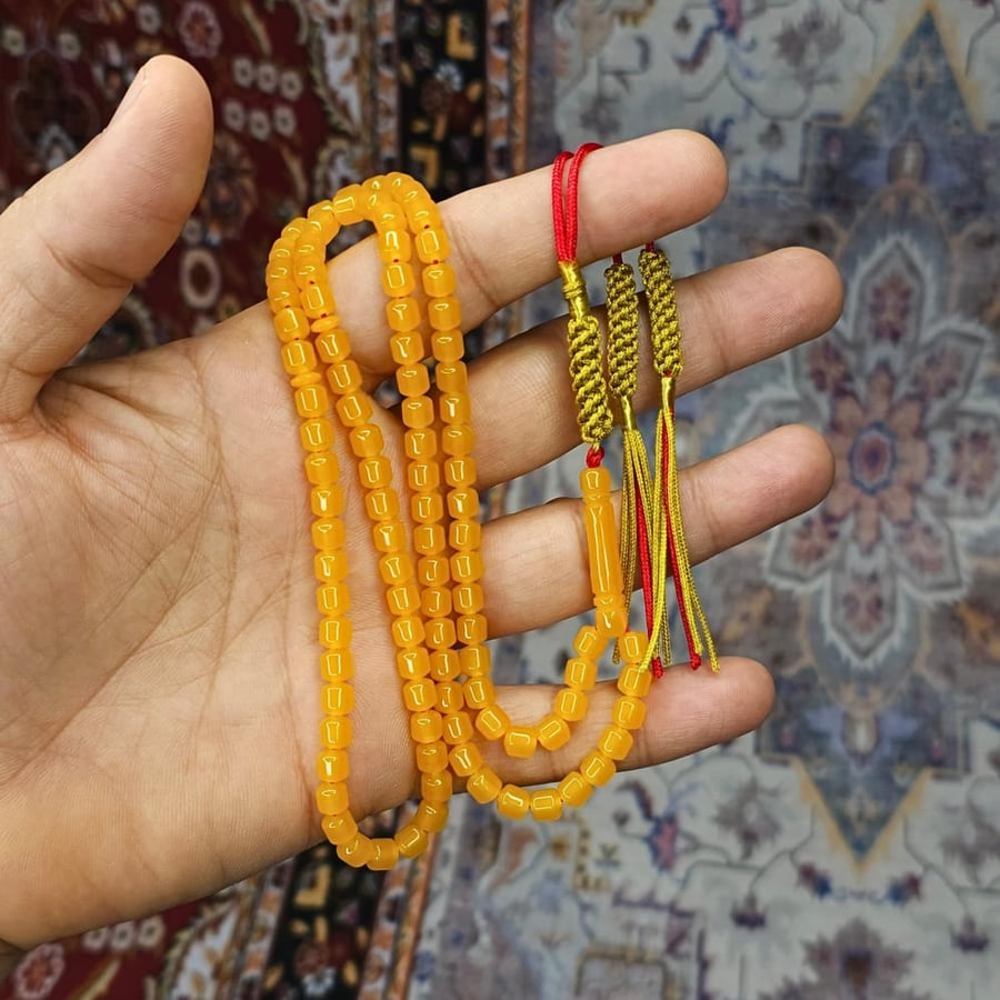 سبحة مستكة ٩٩ خرزة حجم صغير