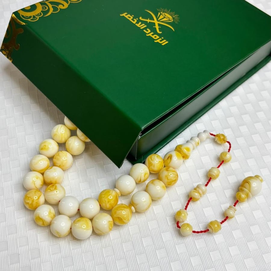 مسباح بكلايت تمليكة فخم شبيه الكهرمان