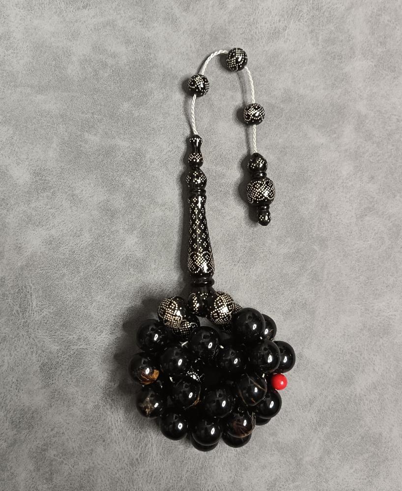 سبح مرجان اسود Black coral rosary