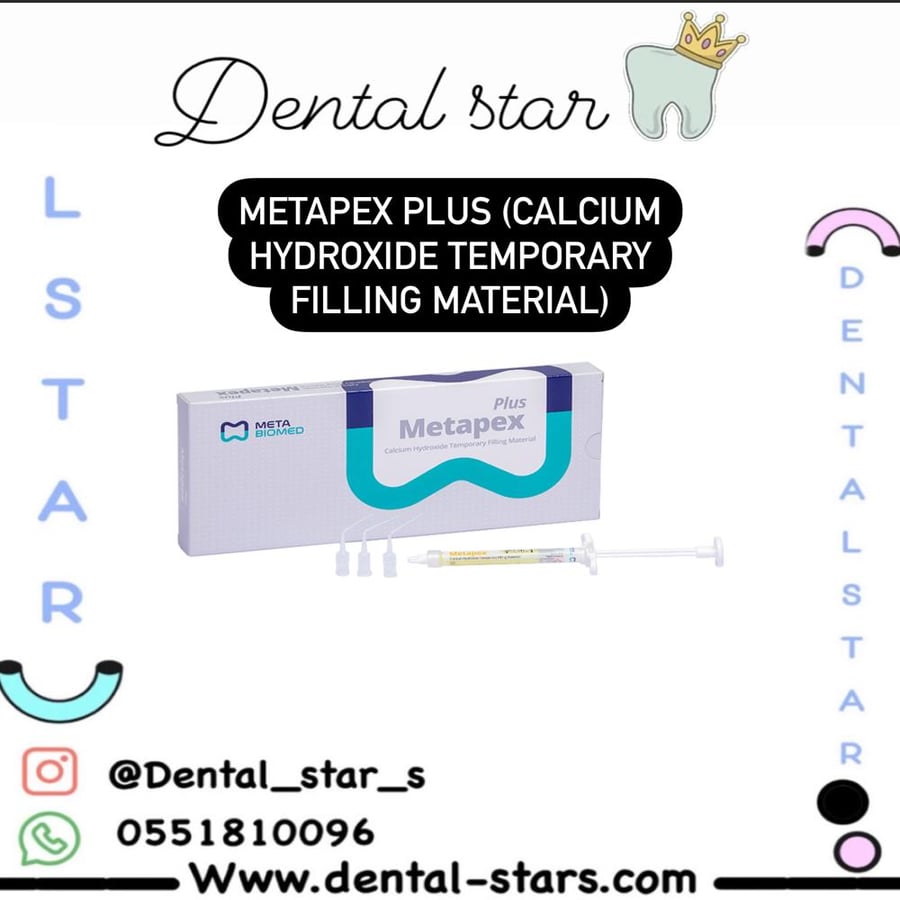 METAPEX PLUS (CALCIUM HYDROXIDE TEMPORARY FILLING MATERIAL)