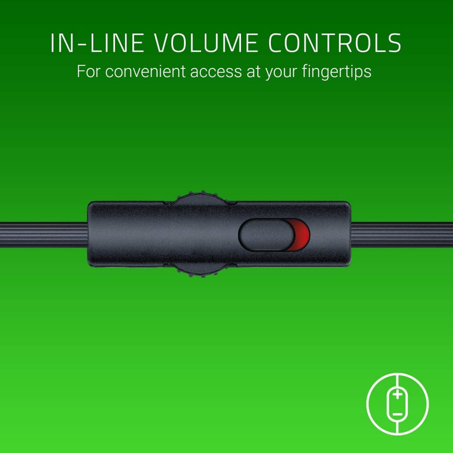 سماعة ريزر تيترا هيدست - Razer Tetra Streaming Headset: Lightweight Frame - Bendable Cardioid Microphone - for PC, Xbox, PS4, Nintendo Switch - Reversible Left/Right Orientation