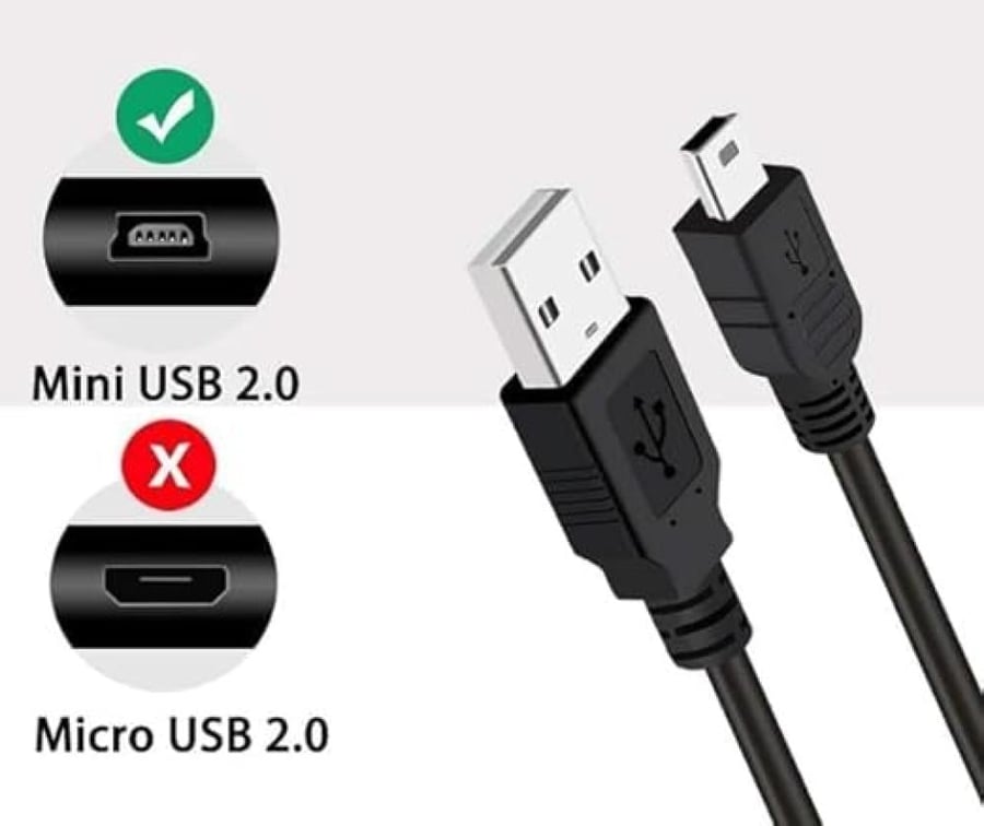 كابل بيانات USB 2.0 بطول 1.8 متر من دي ال سي، DLC-U190