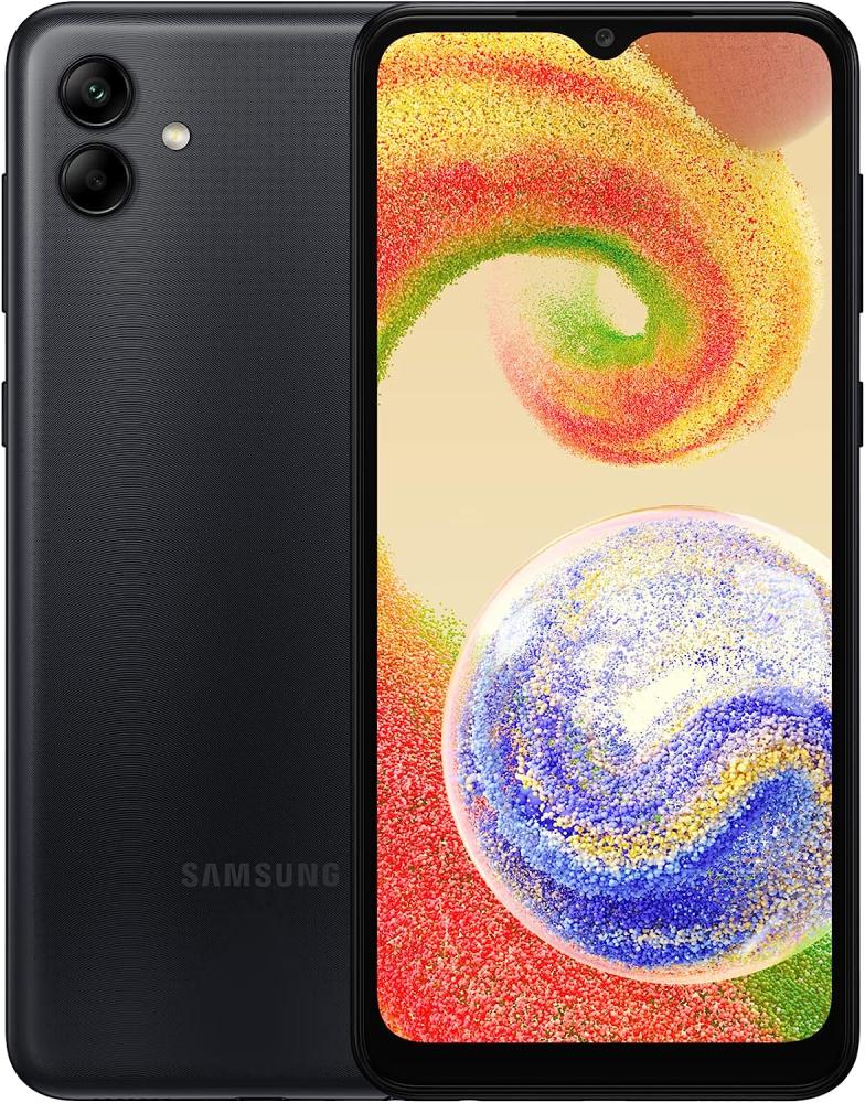Samsung Galaxy A04 64GB black phone