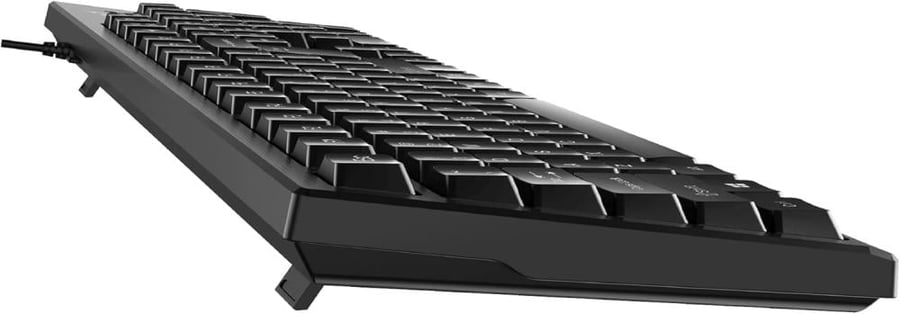 GENIUS KB-101 Wired Keyboard, Black