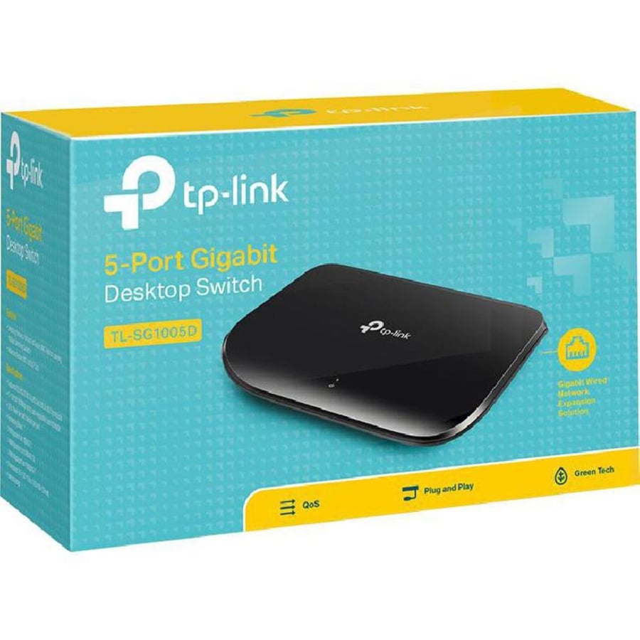 TP-LINK 5-Port Switch TL-SG1005D 1Gbps