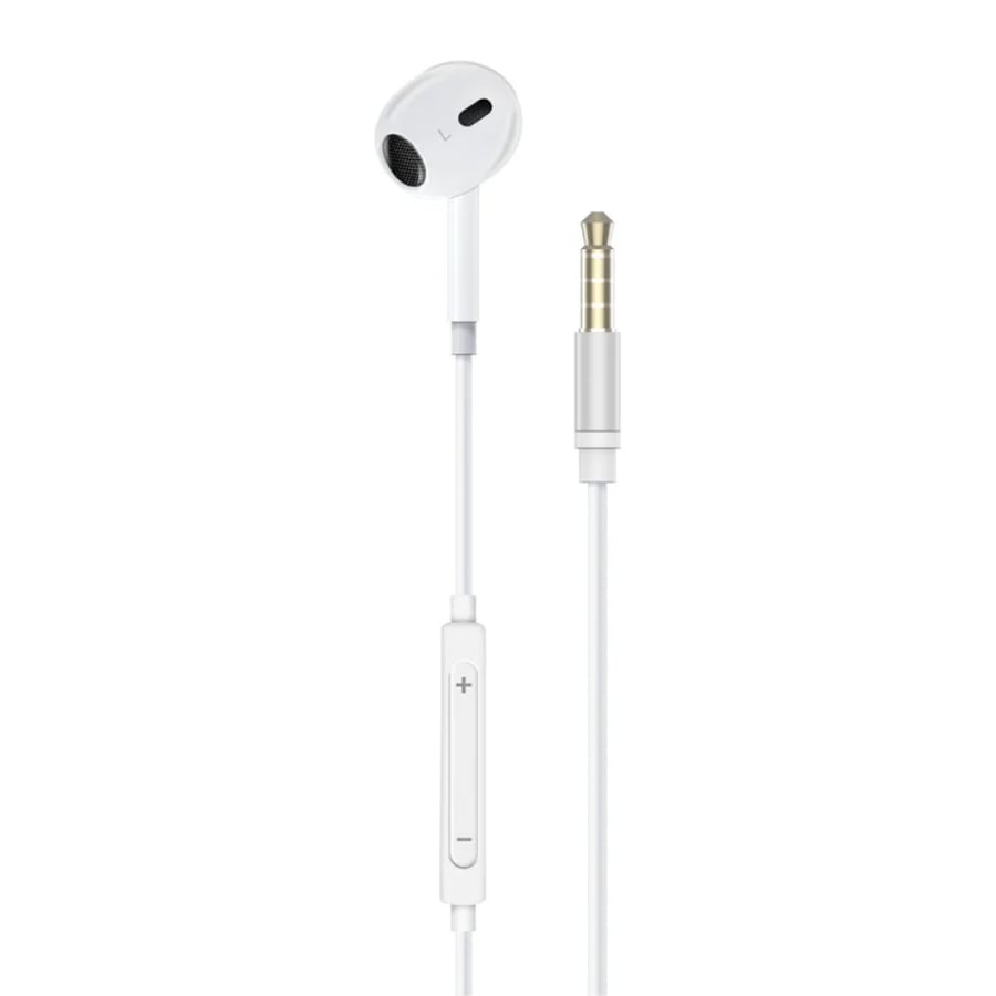 سماعة أذن سلكية PROMATE DYNAMIC IN-EAR ابيض (BUZZ)