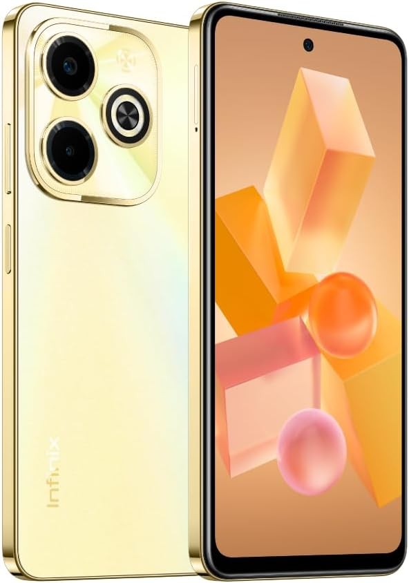 هاتف آينفينكس هوت 40i الأفق مع NFC، 8 جيجابايت رام و128 جيجابايت ذهبي
