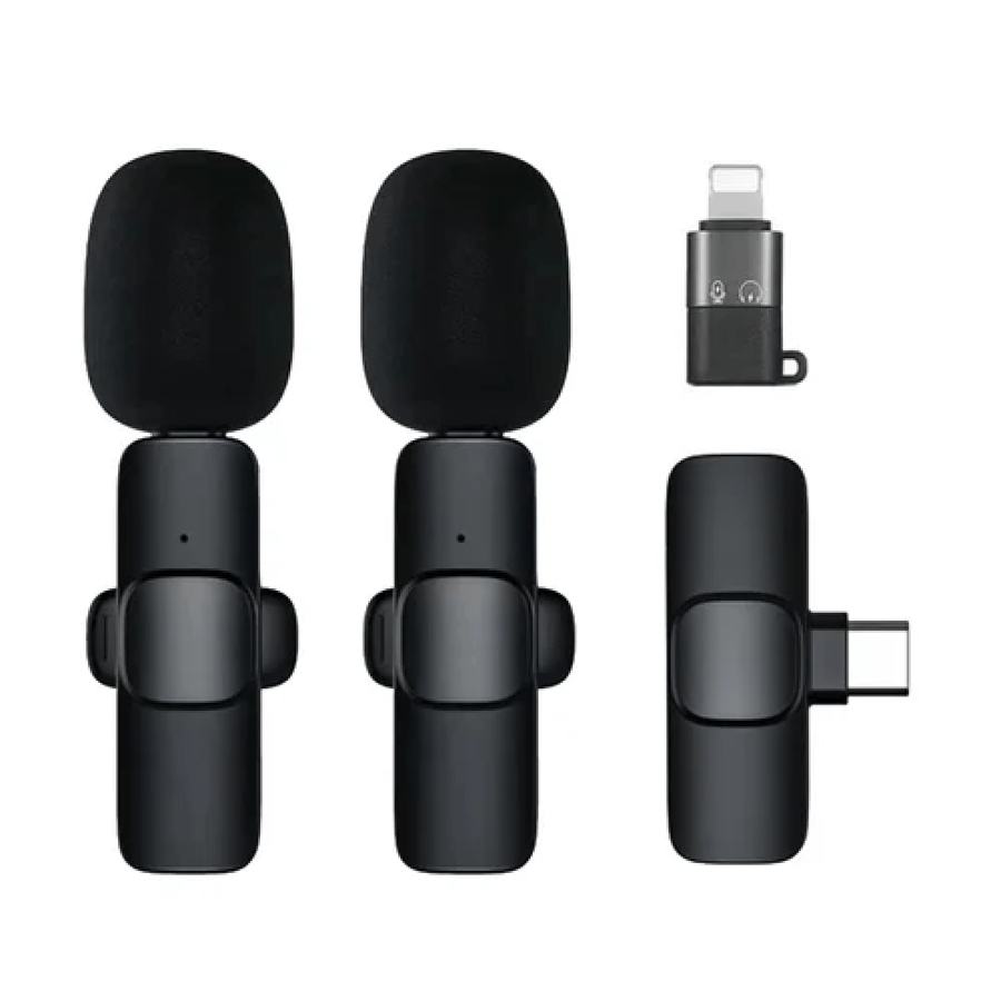 K9 wireless microphone for iPhone and Android