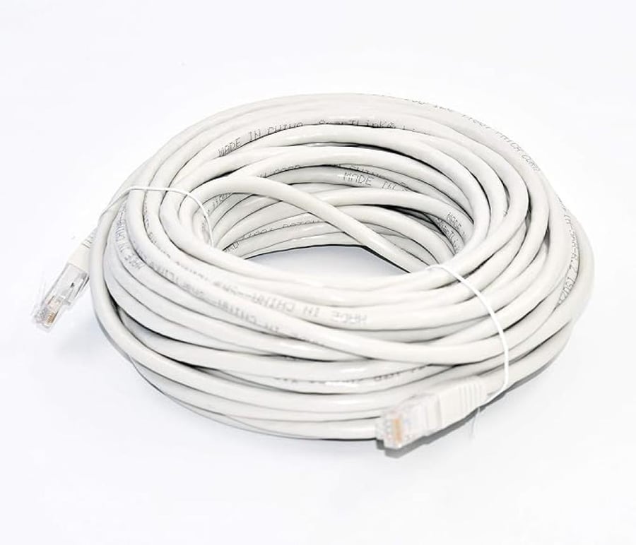 كابل شبكة من سمارت لينك CAT6 بطول 20 متر - أبيض