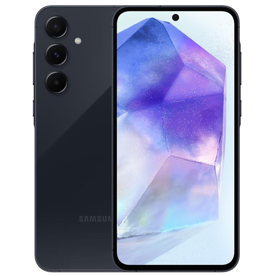 هاتف جالاكسي A55 5G 8GB 128 جيجابايت  أوسوم نافي  I أطلبة الأن !