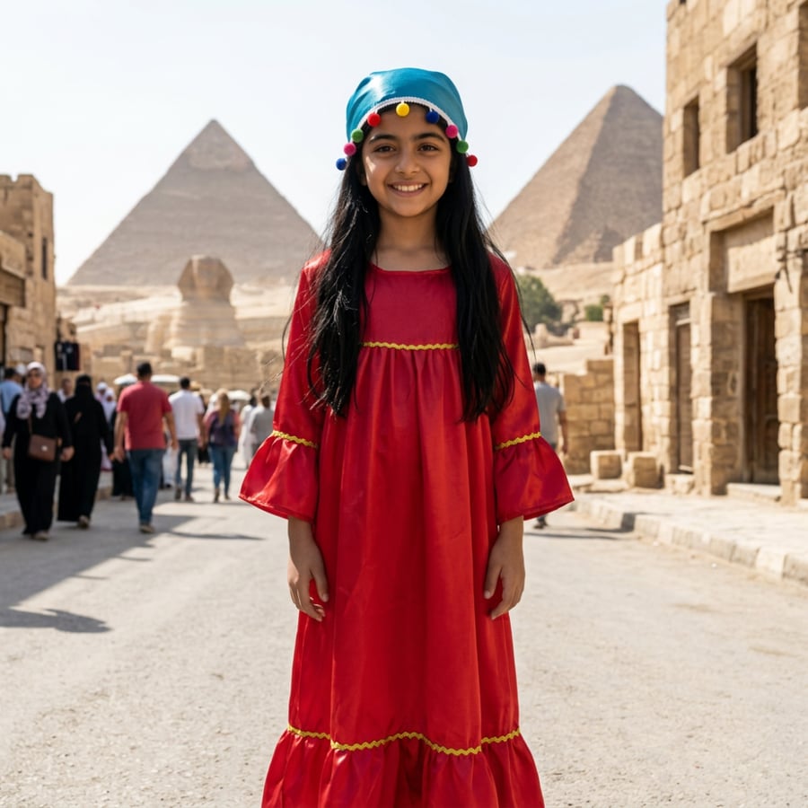 الزي الصعيدي البناتي