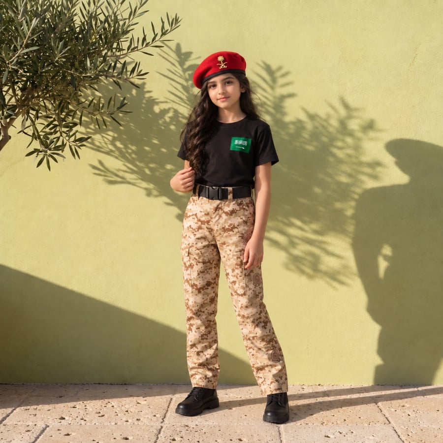 الزي العسكري  ولادي وبناتي