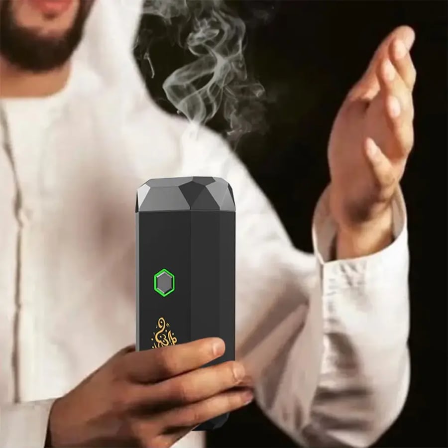 مجموعة مبخرة كهربائية عربية Bukhoon صغيرة محمولة