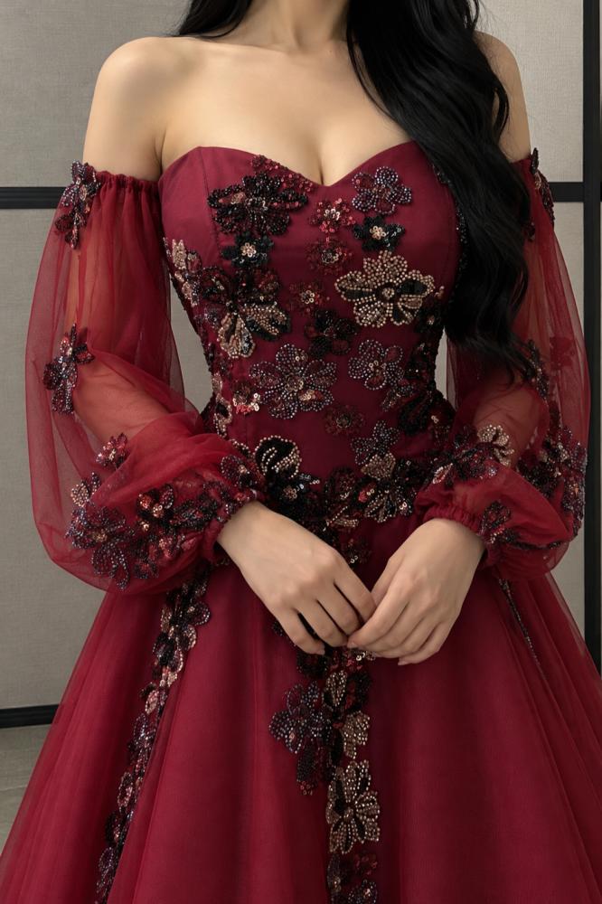 فستان سهره احمر
