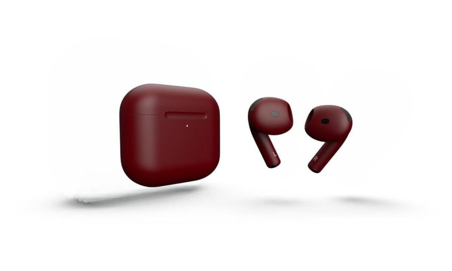 APPLE - آبل ايربودز الجيل الخامس 5 جديد ملونه -  لون كران بيري مطفى