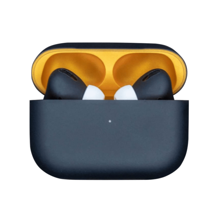 APPLE - آبل ايربودز االجيل الثالث برو جديد -  لون مكس داخلي ذهبي خارجي اسود