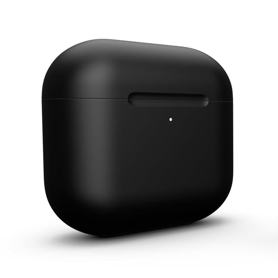 APPLE - آبل ايربودز الجيل الخامس 5 جديد ملونه -  لون اسود مطفى