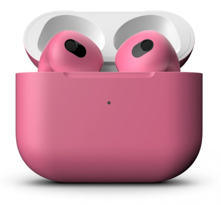 APPLE - آبل ايربودز الجيل الثالث - رومانس بينك مطفي