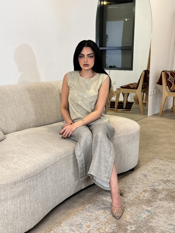 طقم بدلة لنن