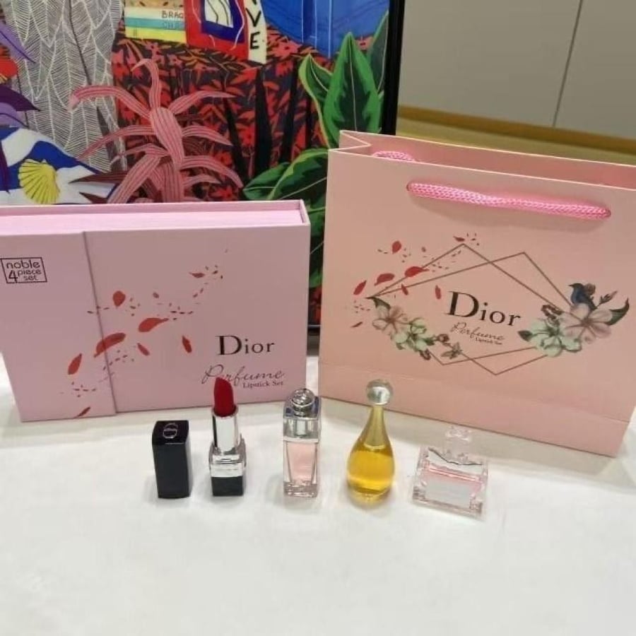 مجموعة عطور ديور ميني + روج ديور