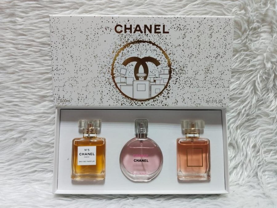 مجموعة عطور شانيل ميني 3x30