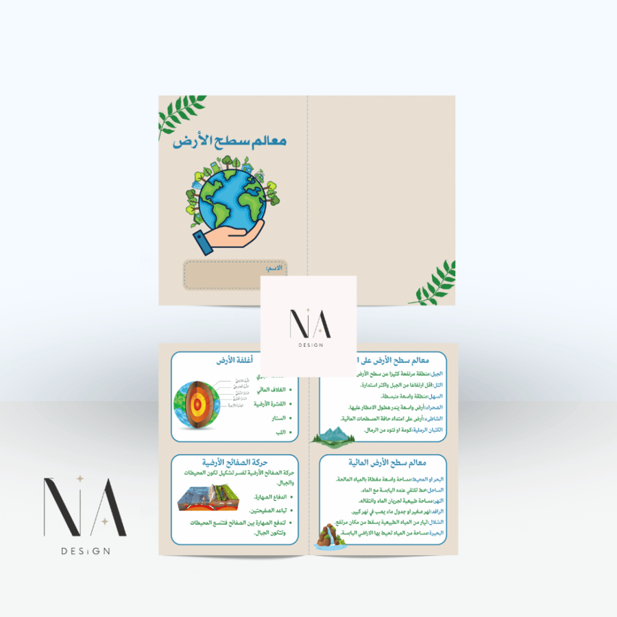 معالم سطح الارض خامس