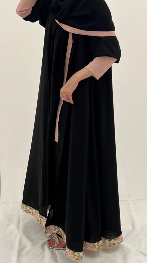Abaya (37) BlackBerry + cost of half sleeve cut